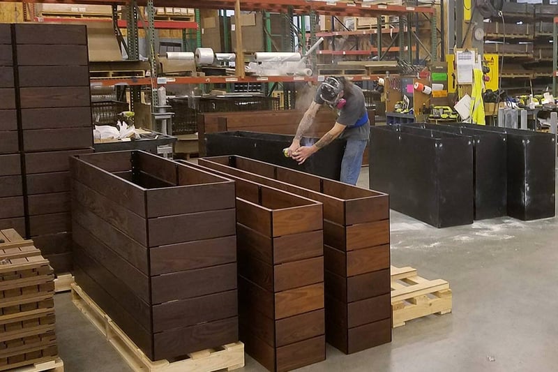 Commercial Planter Material Options preview 6